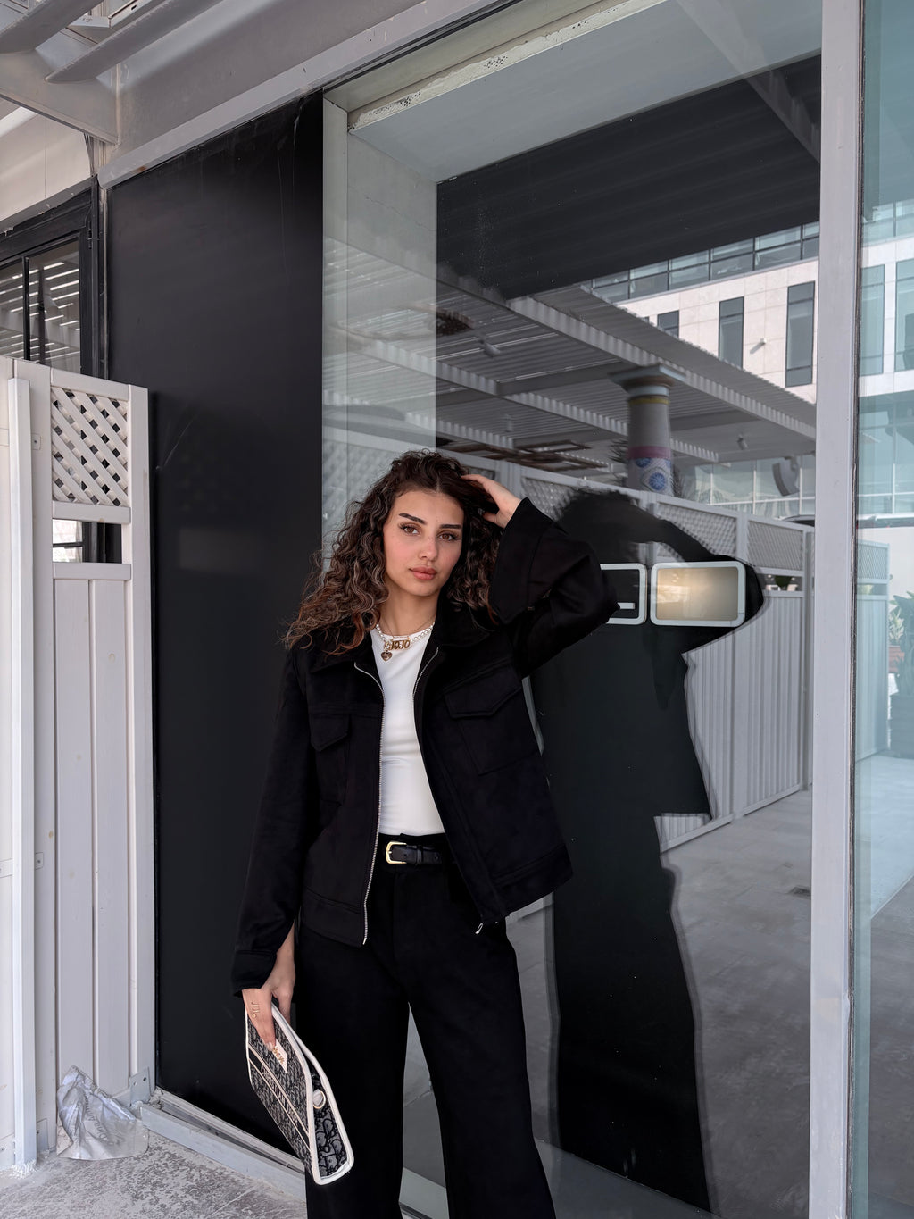 Black  Two-piece set