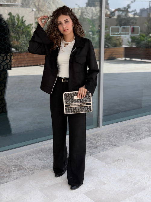 Black  Two-piece set