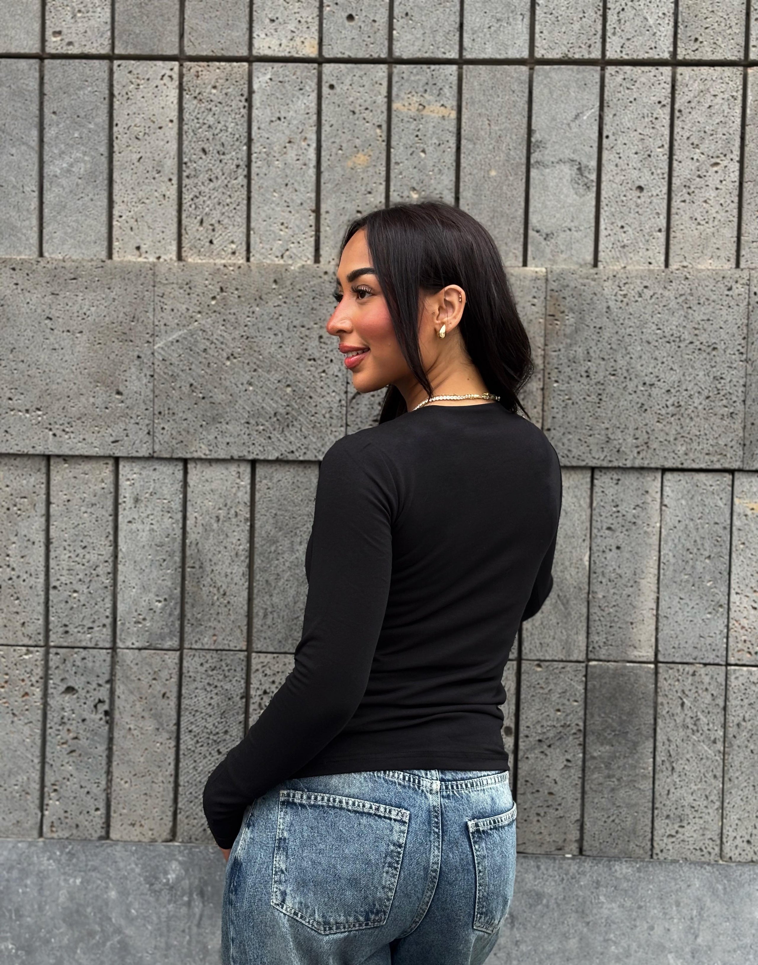 LONG SLEEVE TOP - WOMEN