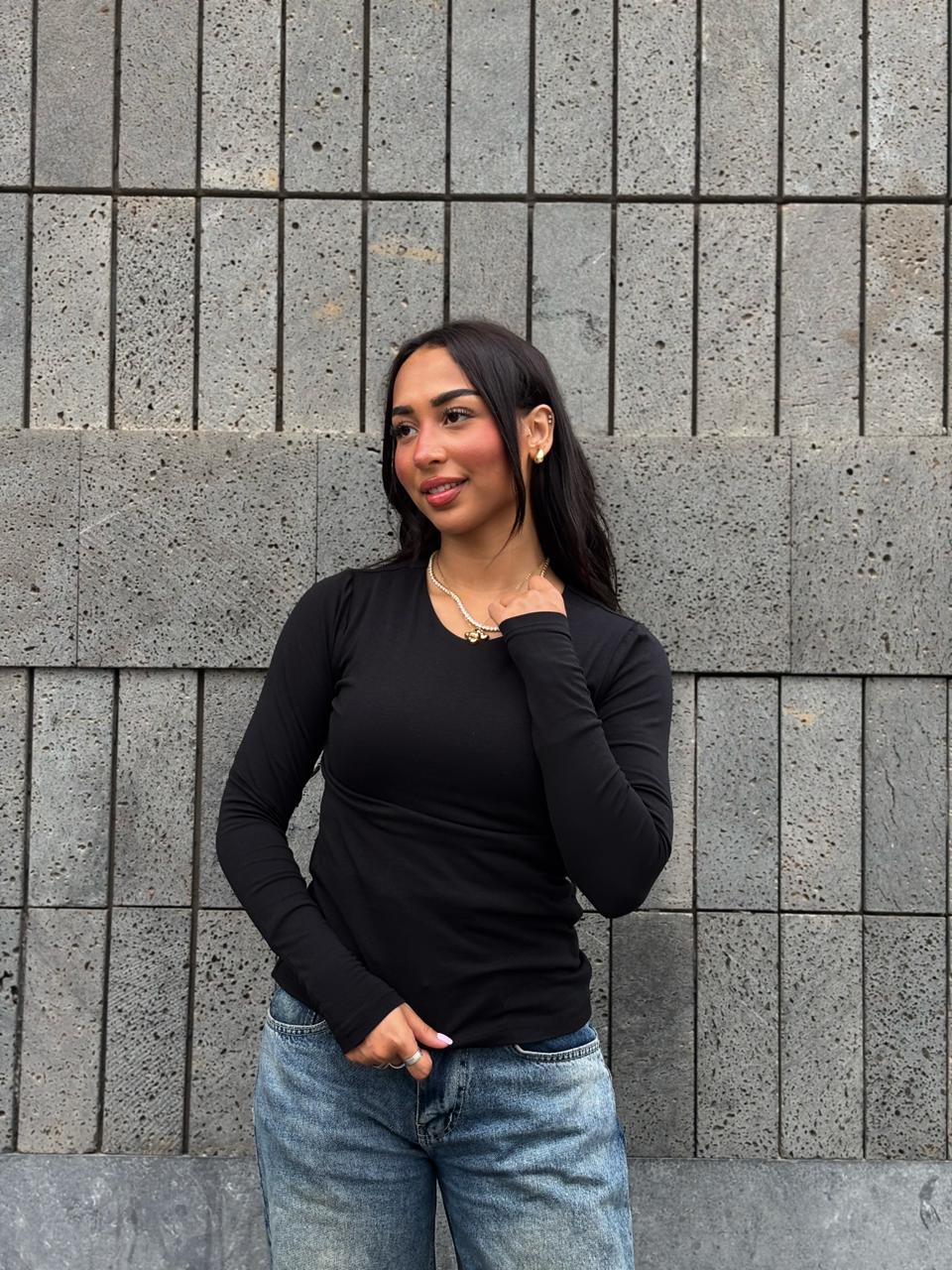 LONG SLEEVE TOP - WOMEN